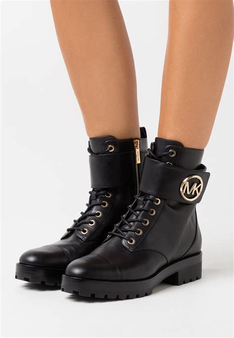 michael kors lace up ankle boots